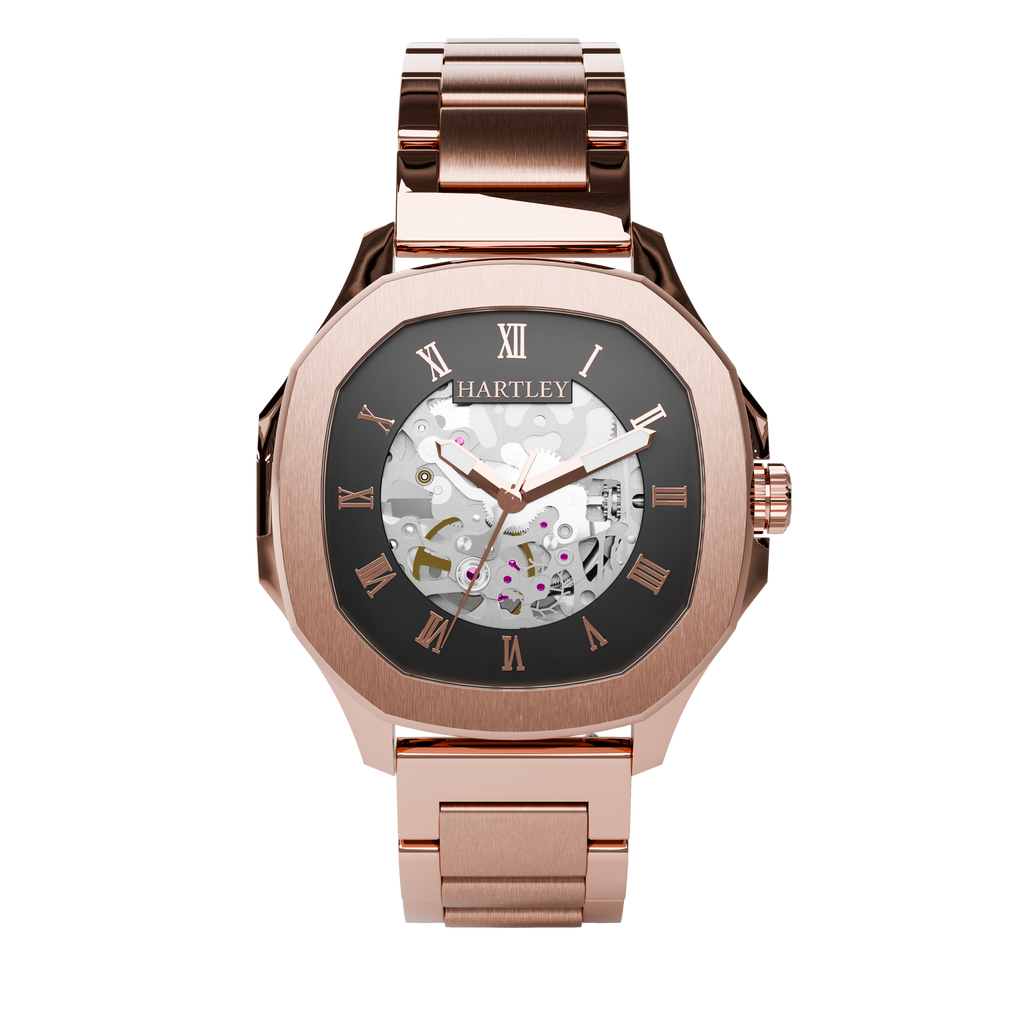 gear watch rose gold Legacy with Steel Bracelet – Hartley Watches Kenneth Cole Gents Automatic mini Bikes for sale | Color:yellow