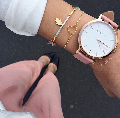 Classic Pink & Rose Gold