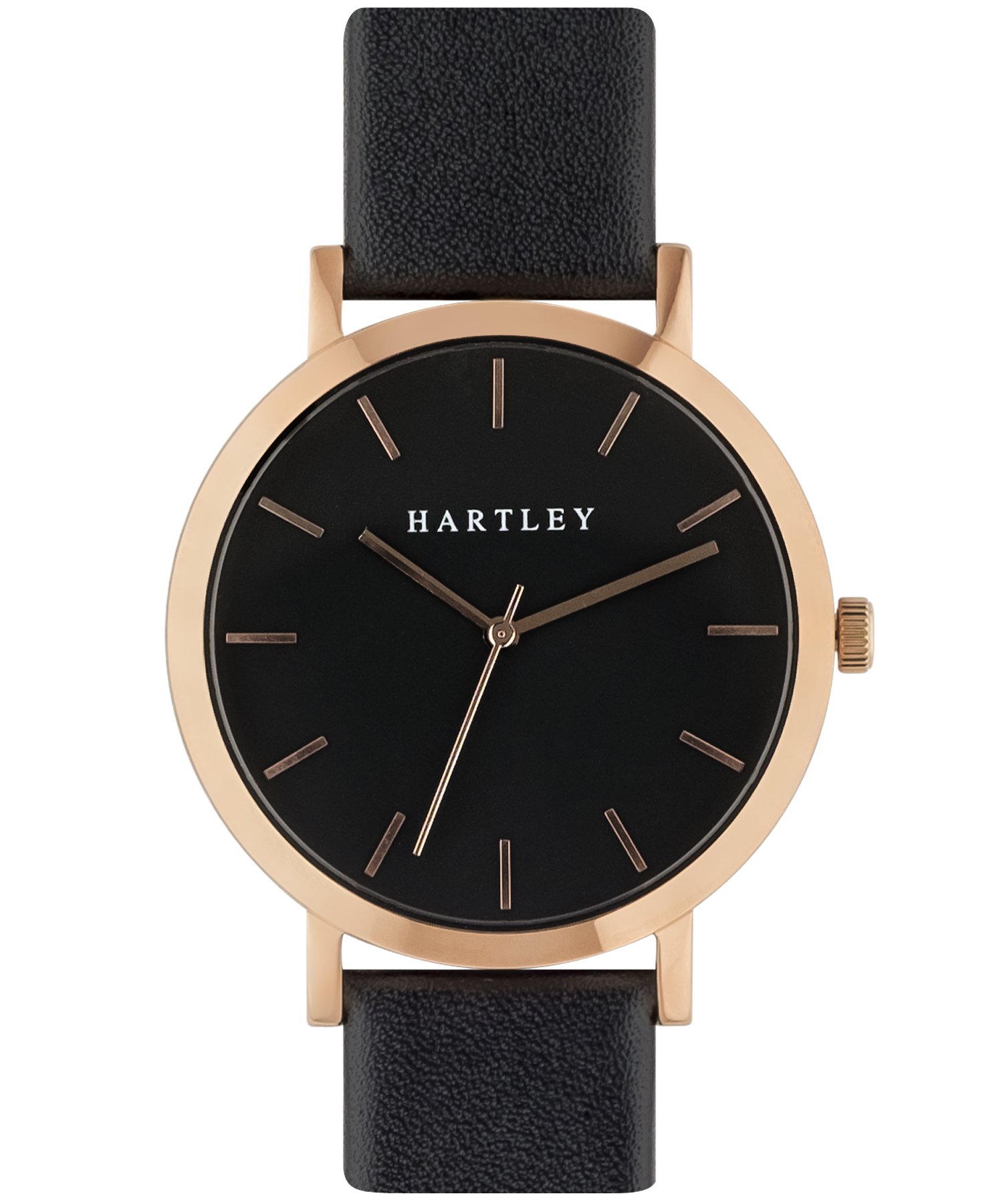 Black Rose Gold Black Hartley Watches