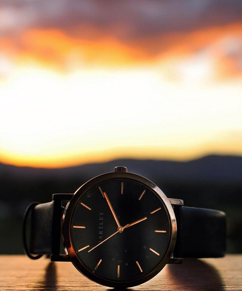 Black // Rose Gold Black