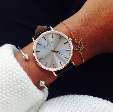 Black // Rose Gold White